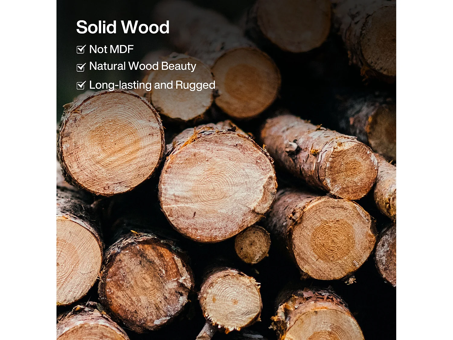 Console en bois massif de 160 cm, table d'entrée de style campagnard à 2 niveaux avec rangement