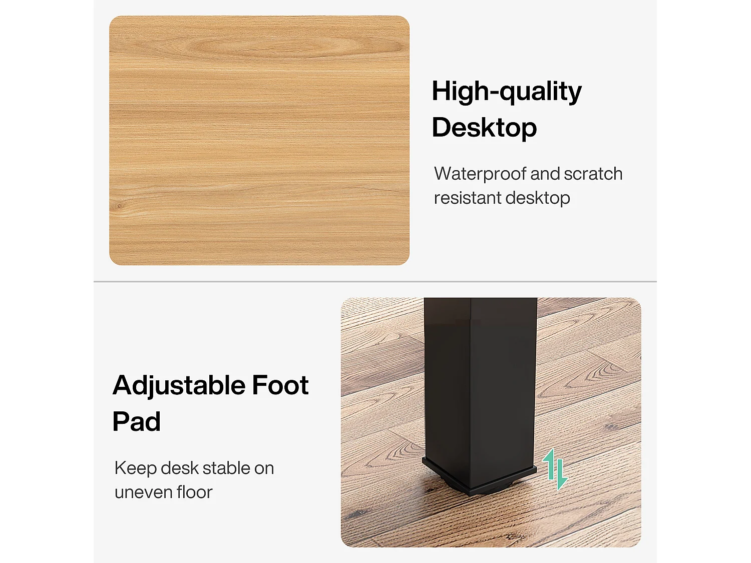 Biurko do domowego biura dla 2 osób, biurko komputerowe o długości 200 cm, podwójne stanowisko pracy do domowego biura