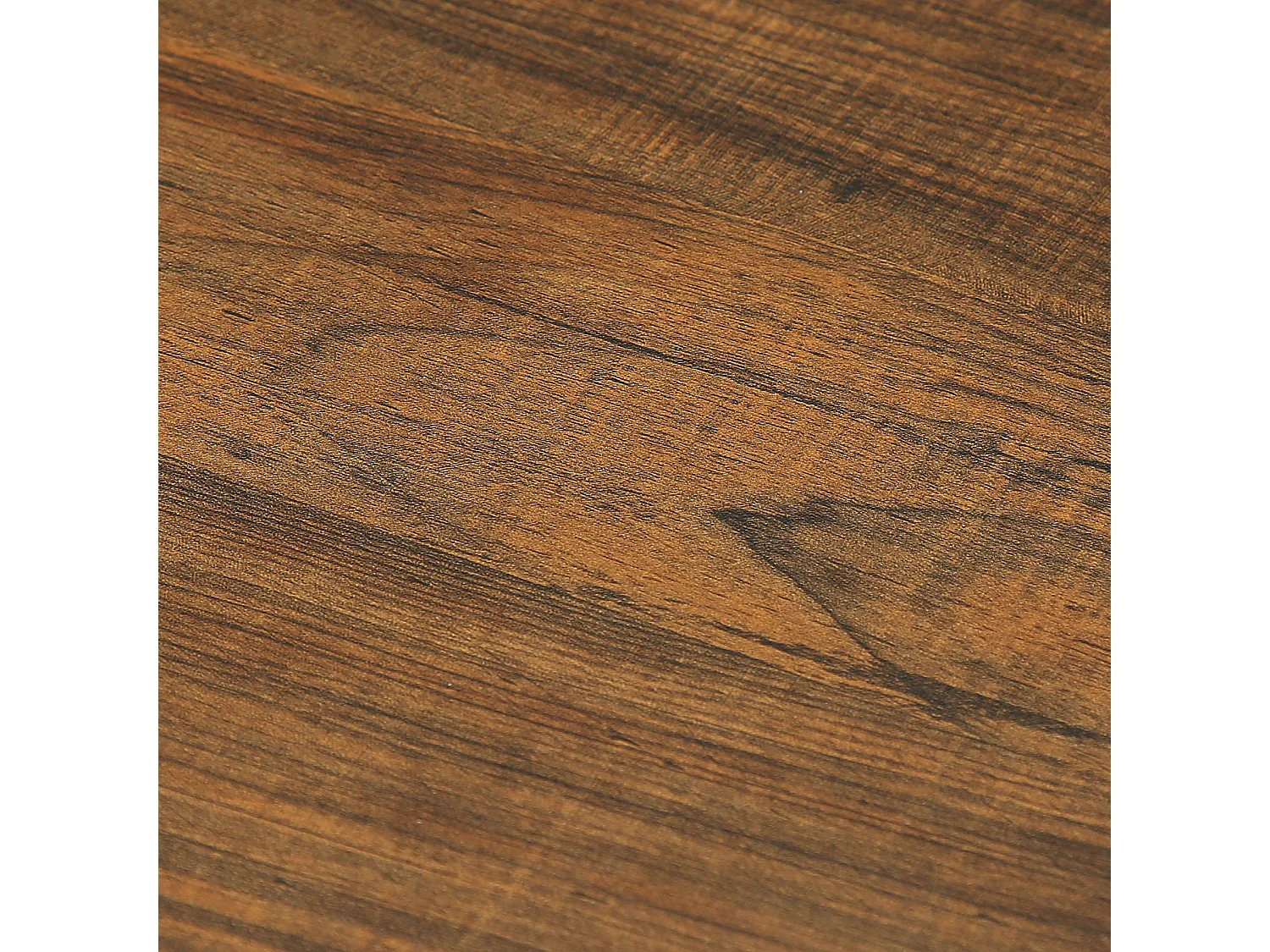 Table d'appoint étroite, petite table de chevet en bois à 4 niveaux avec cadre en métal incurvé