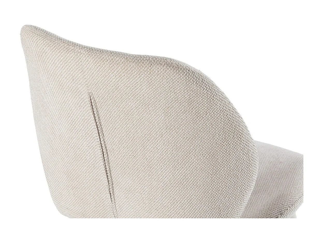 Lot de 4 chaises en tissu H86 cm - ASHLEY