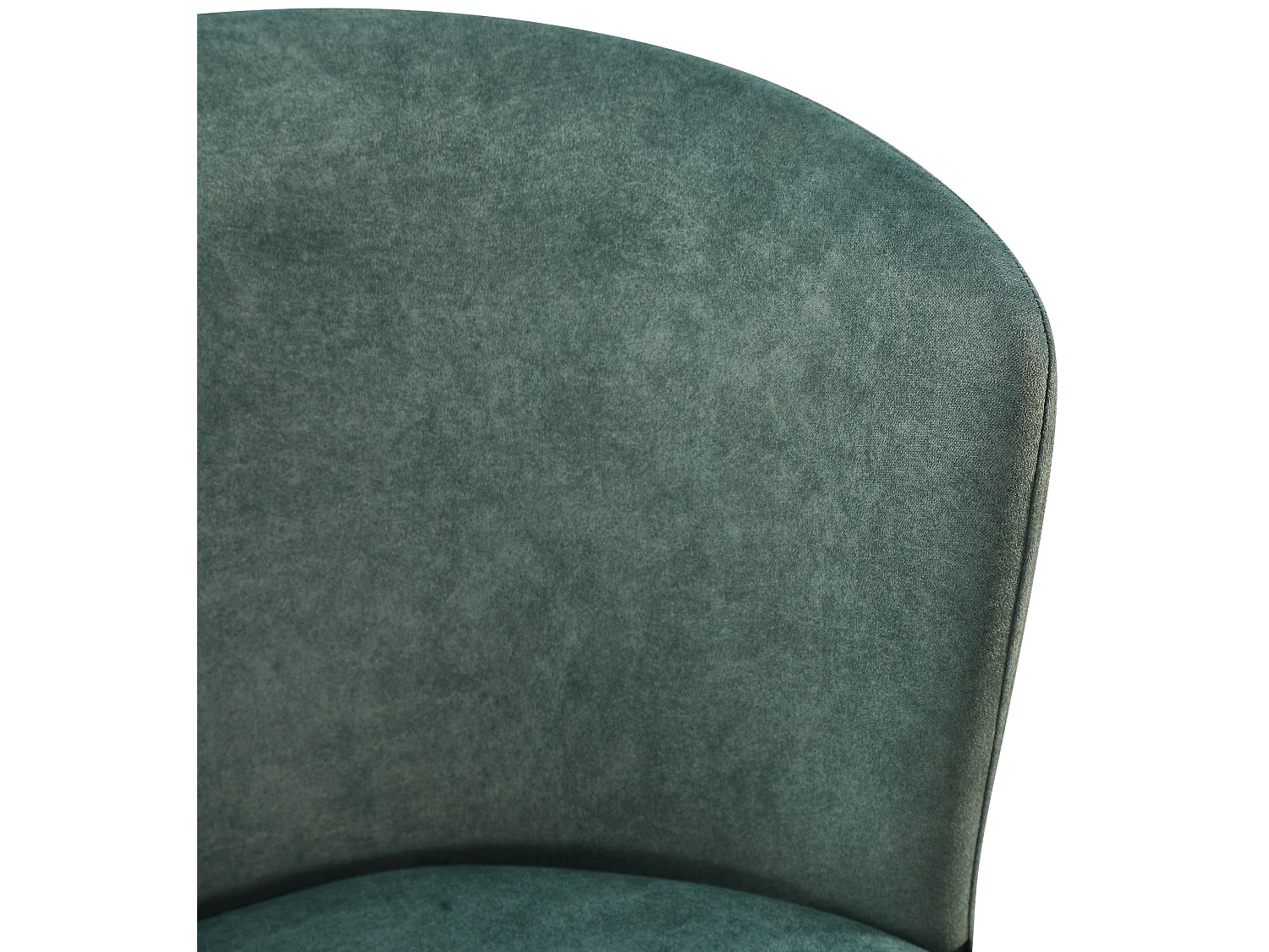 Chaise rembourrée – velours facile d’entretien vert sauge – CARBLE