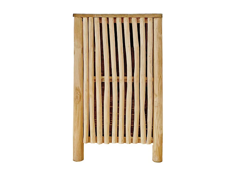 Buffet L. 180 cm 4 portes en teck massif et bois flotté – MARIANO