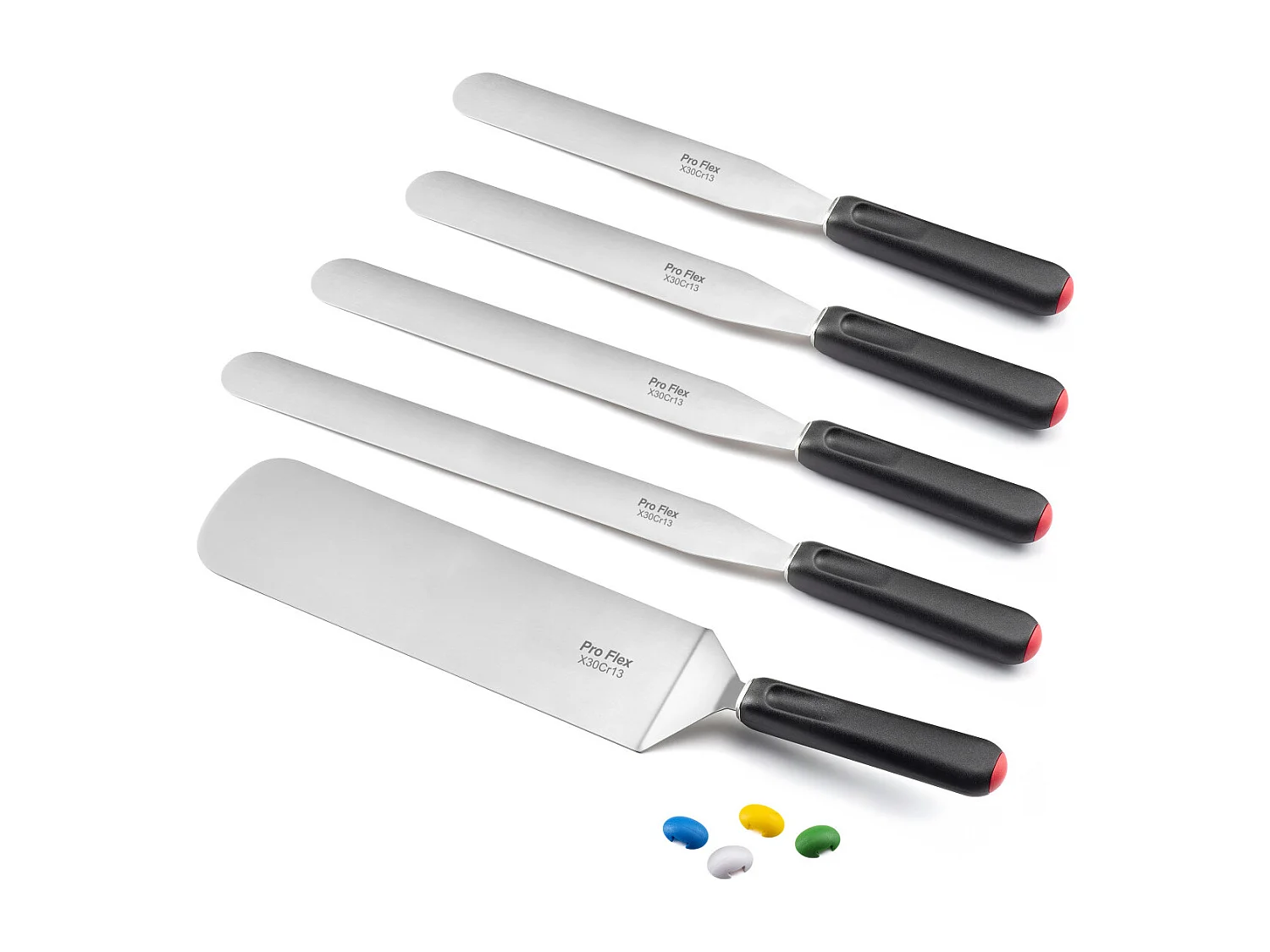 Pro Flex - Set 5 spatules de cuisson
