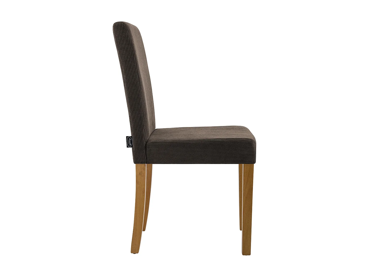 Lot de 2  chaise salle à manger - Cordon & Antique clair - Marron - Ina