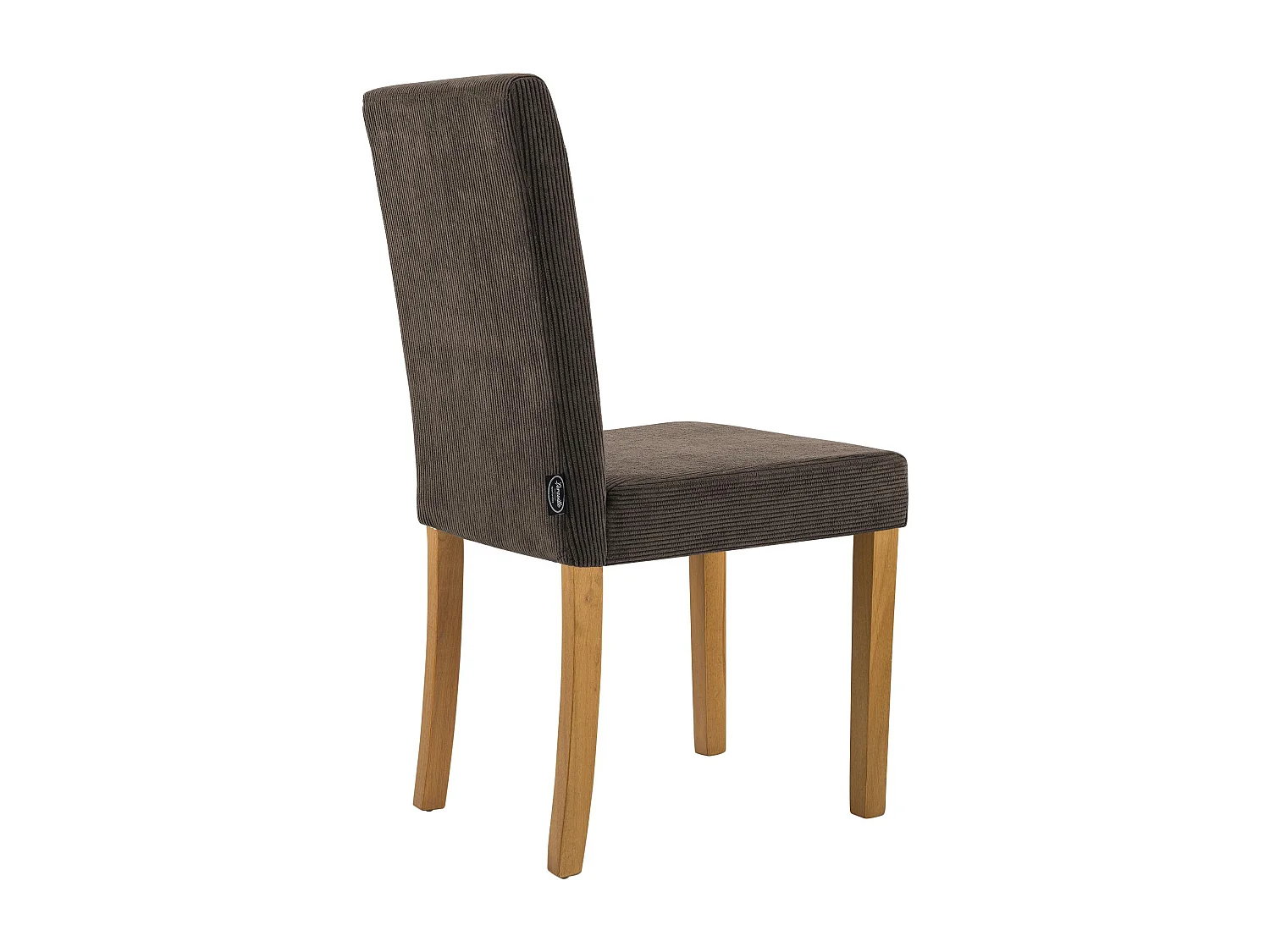 Lot de 2  chaise salle à manger - Cordon & Antique clair - Marron - Ina