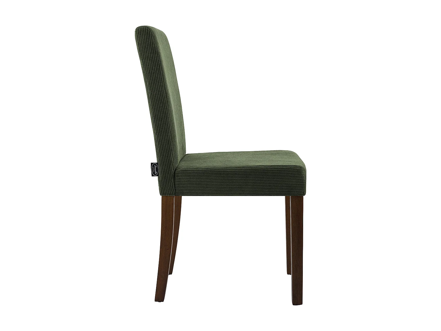 Lot de 2  chaise salle à manger - Cordon & Antique foncé - Vert - Ina