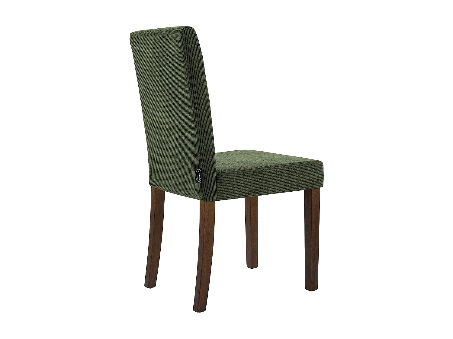 Lot de 2  chaise salle à manger - Cordon & Antique foncé - Vert - Ina