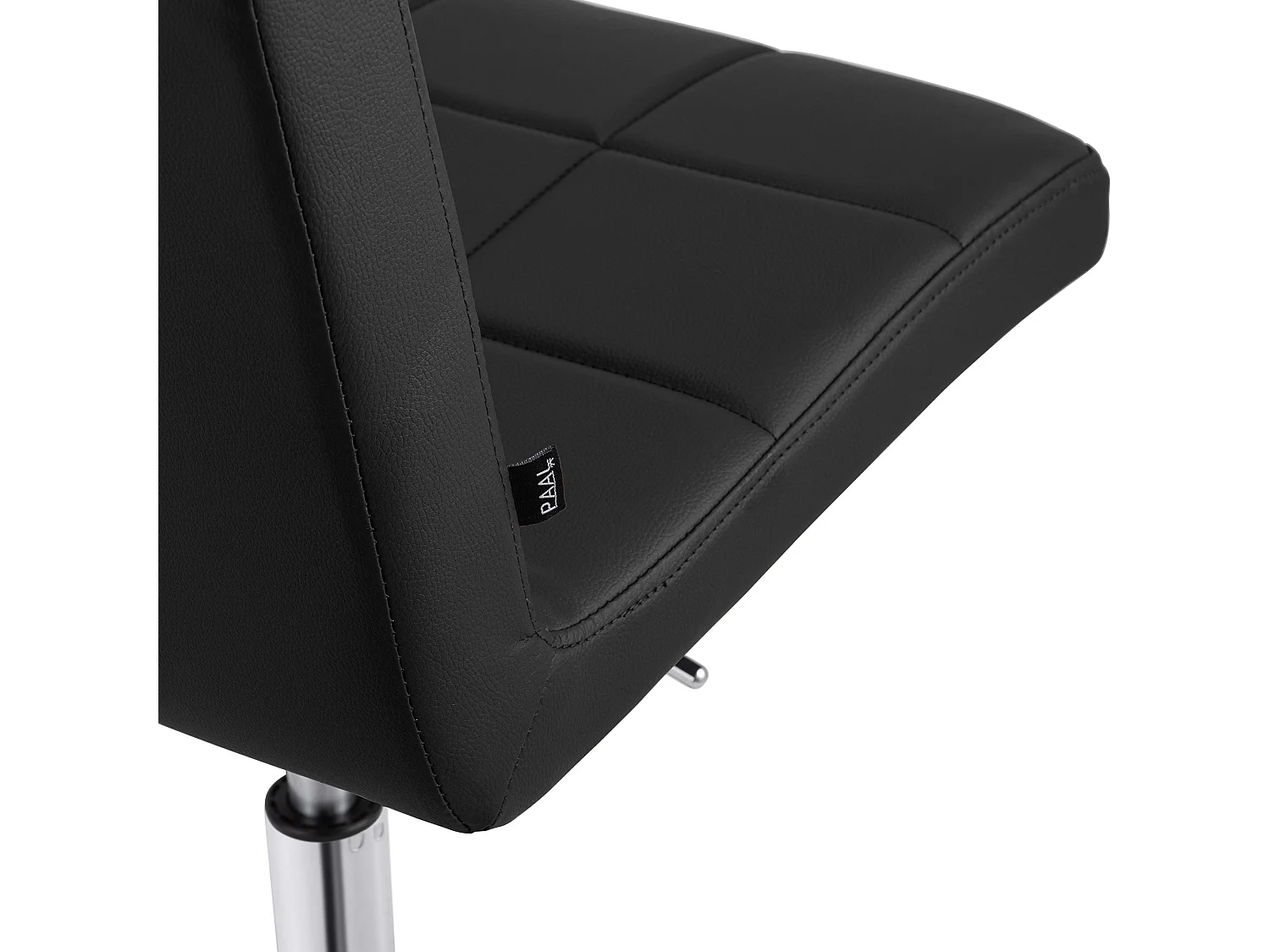 Chaise de bureau - Similicuir - Noir - Darfield