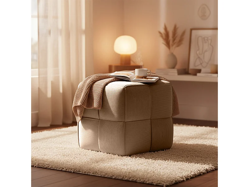 Tabouret - Cordon - Taupe - Forinta