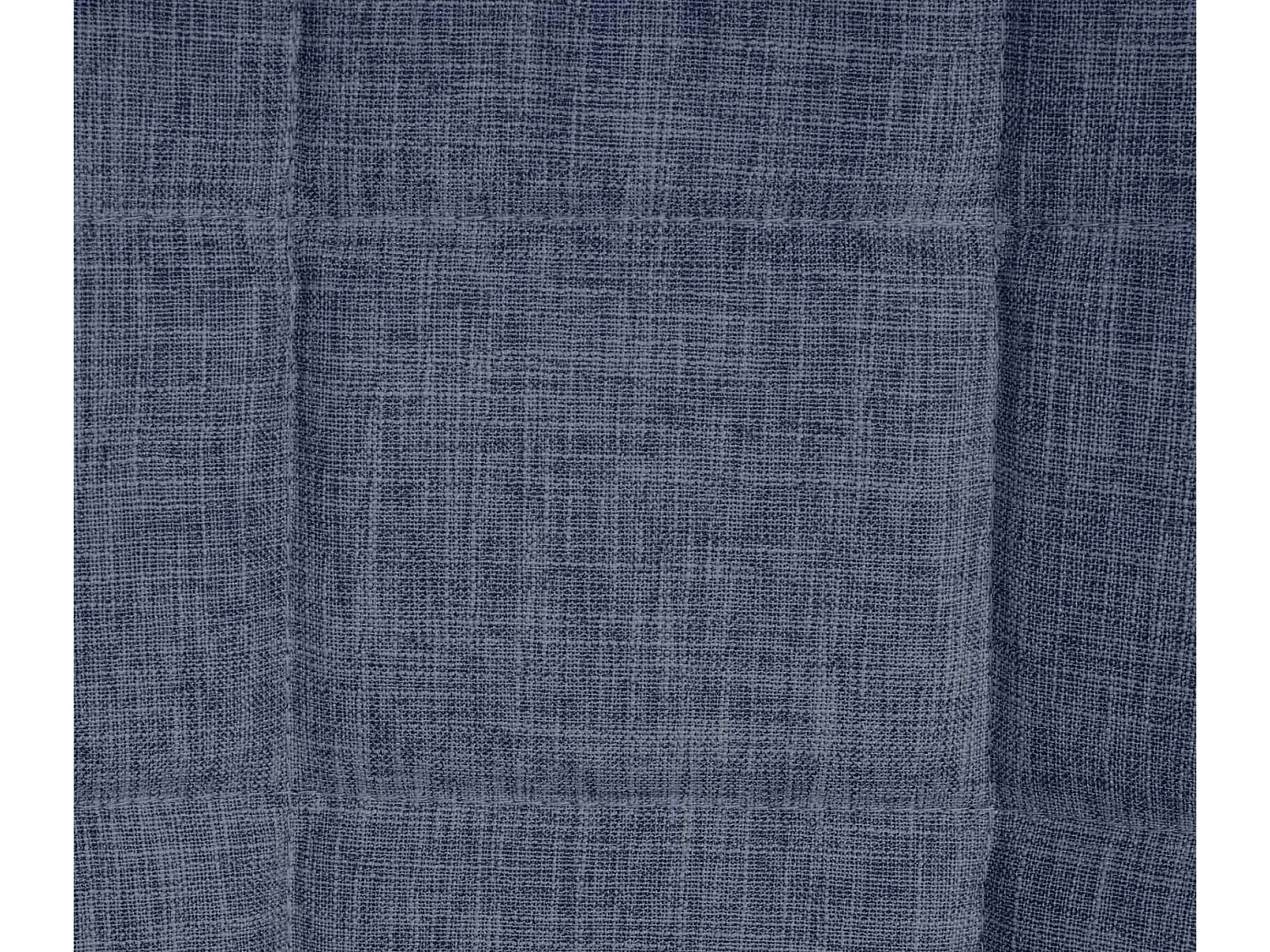 Lot de 2  chaise salle à manger - Tissu - Bleu - Tom