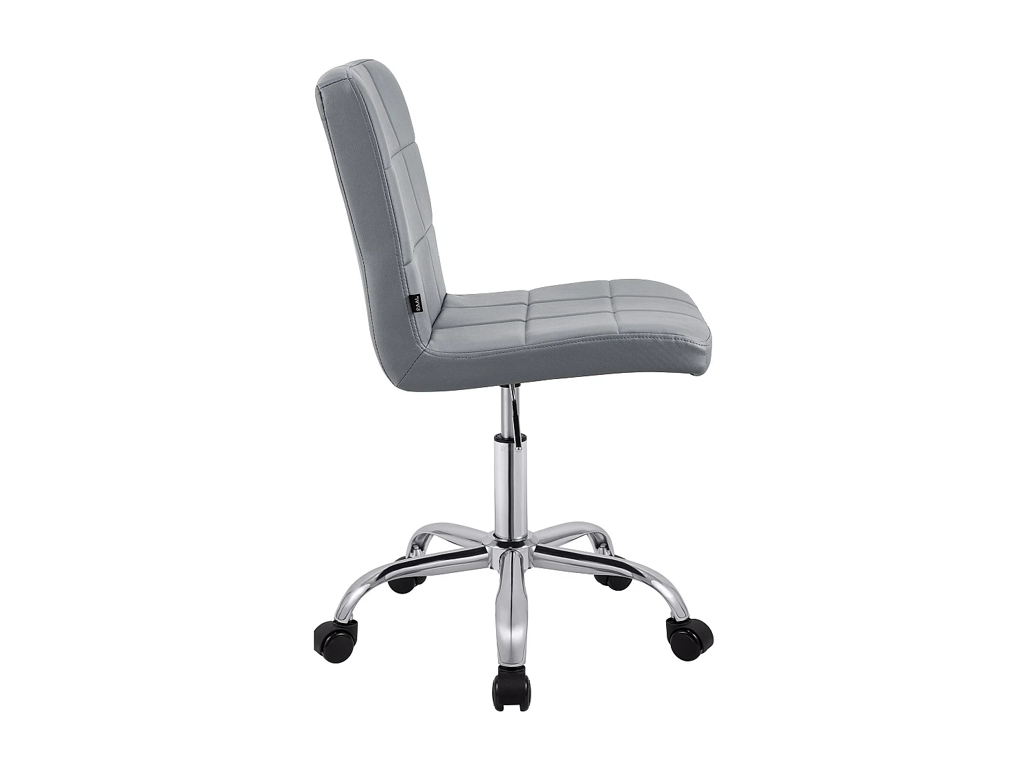 Chaise de bureau - Similicuir - Gris - Darfield