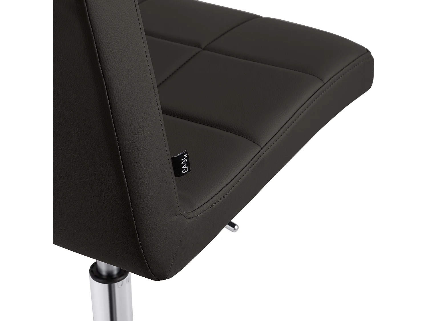 Chaise de bureau - Similicuir - Marron - Darfield