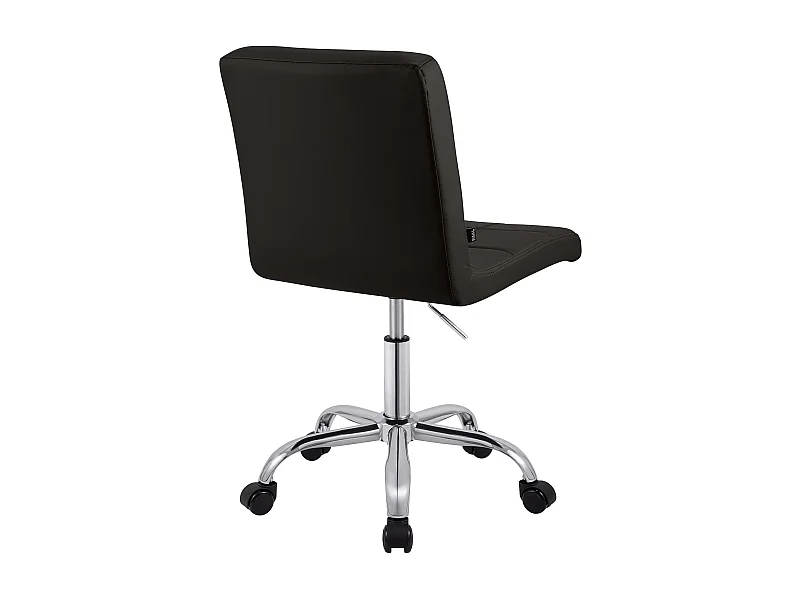 Chaise de bureau - Similicuir - Marron - Darfield