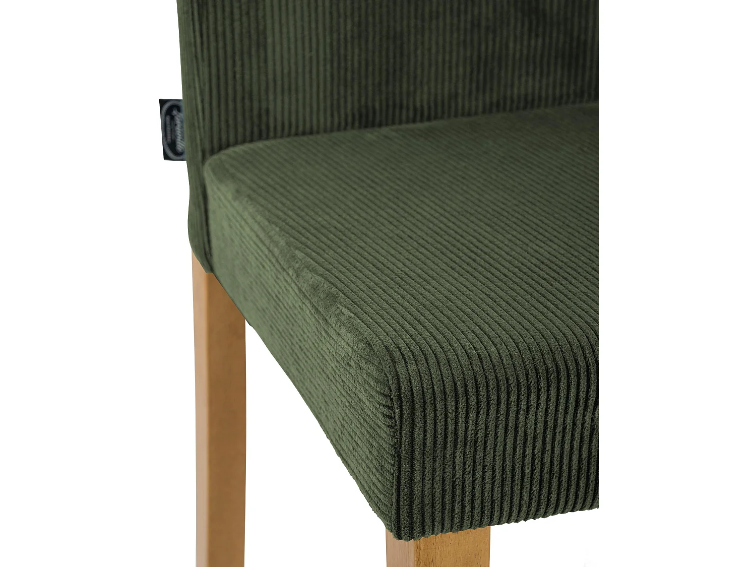 Lot de 2  chaise salle à manger - Cordon & Antique clair - Vert - Ina