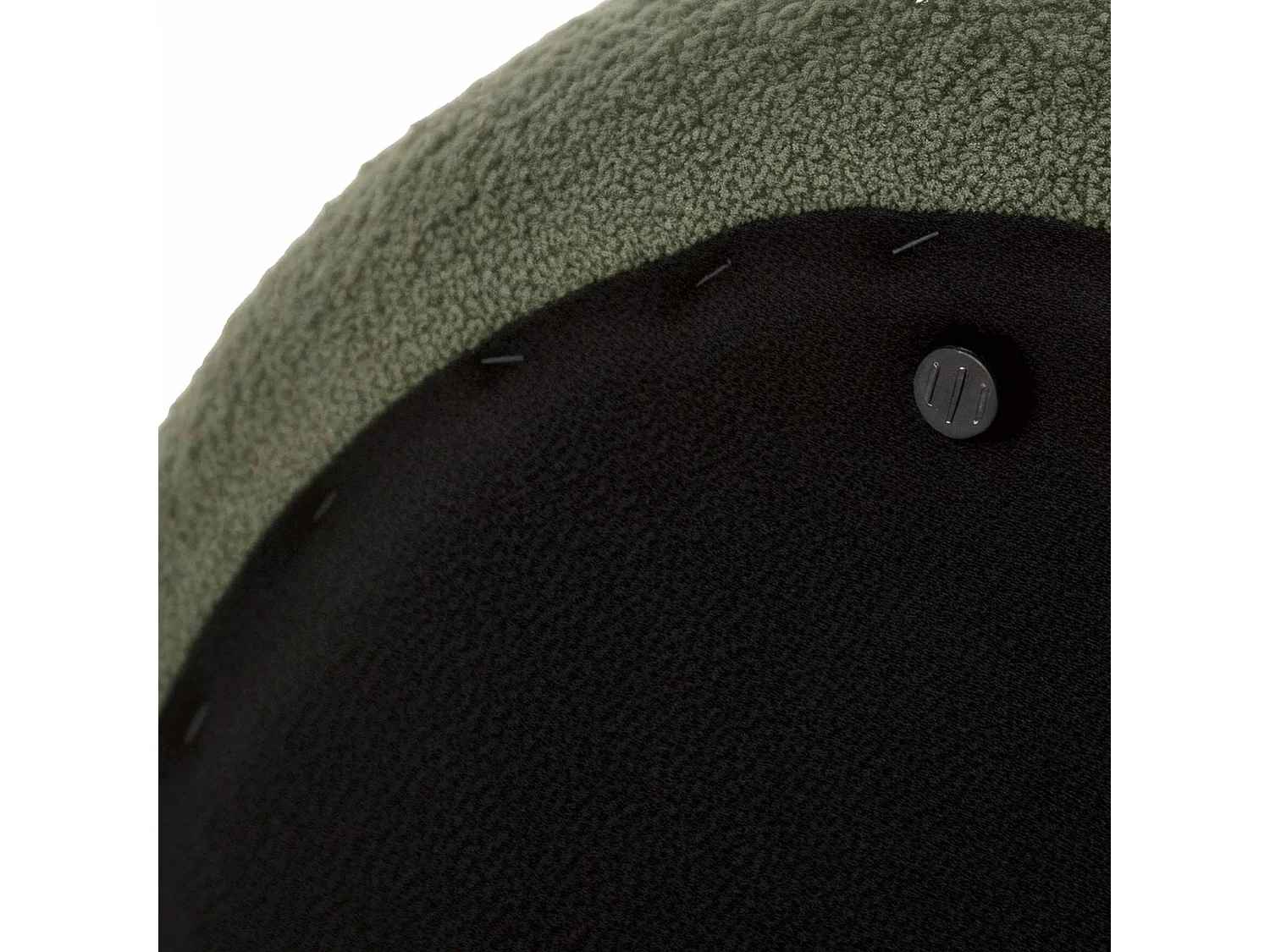 Tabouret - Tissu - Vert foncé - Alfrisa