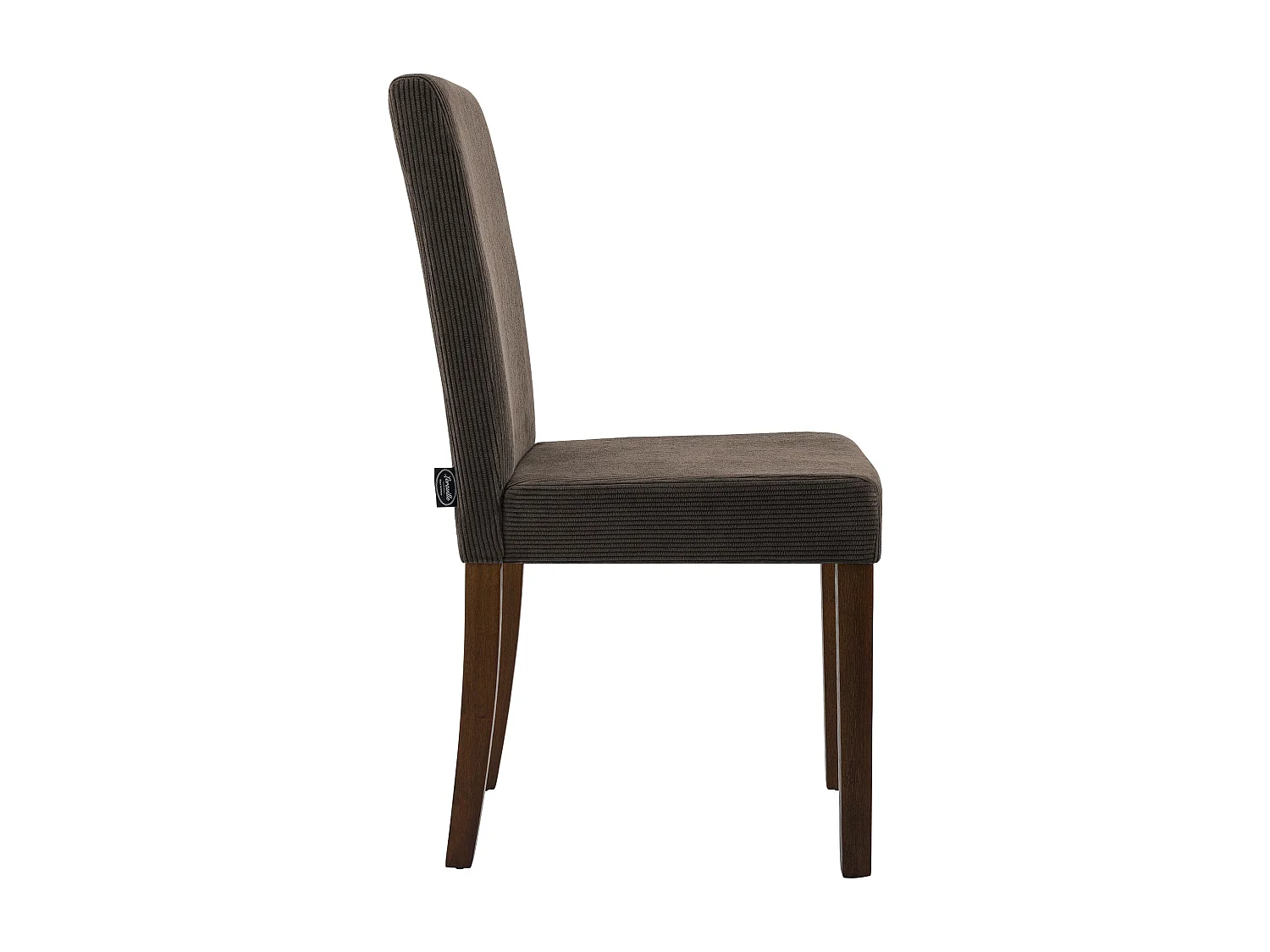 Lot de 2  chaise salle à manger - Cordon & Antique foncé - Marron - Ina