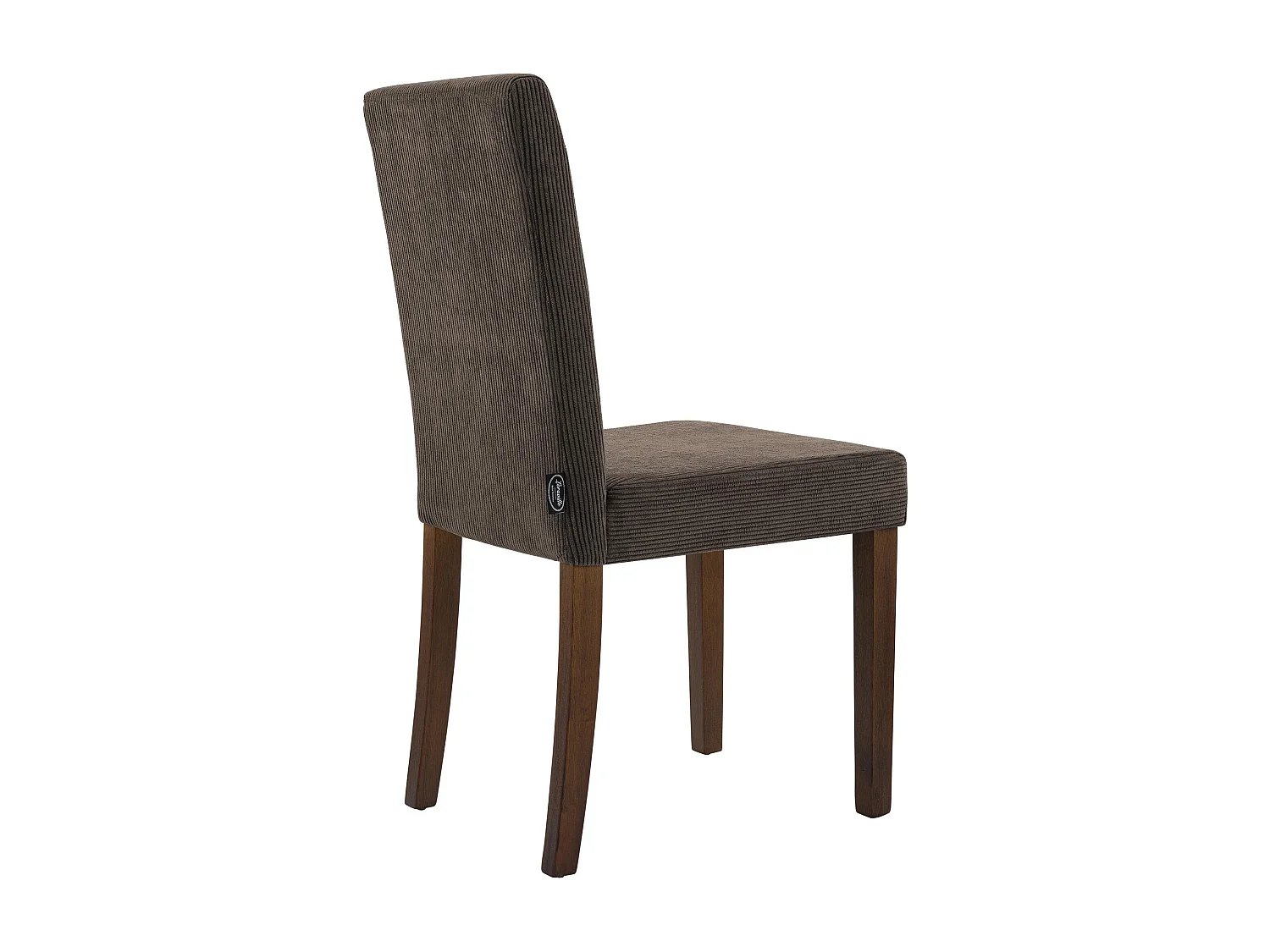 Lot de 2  chaise salle à manger - Cordon & Antique foncé - Marron - Ina