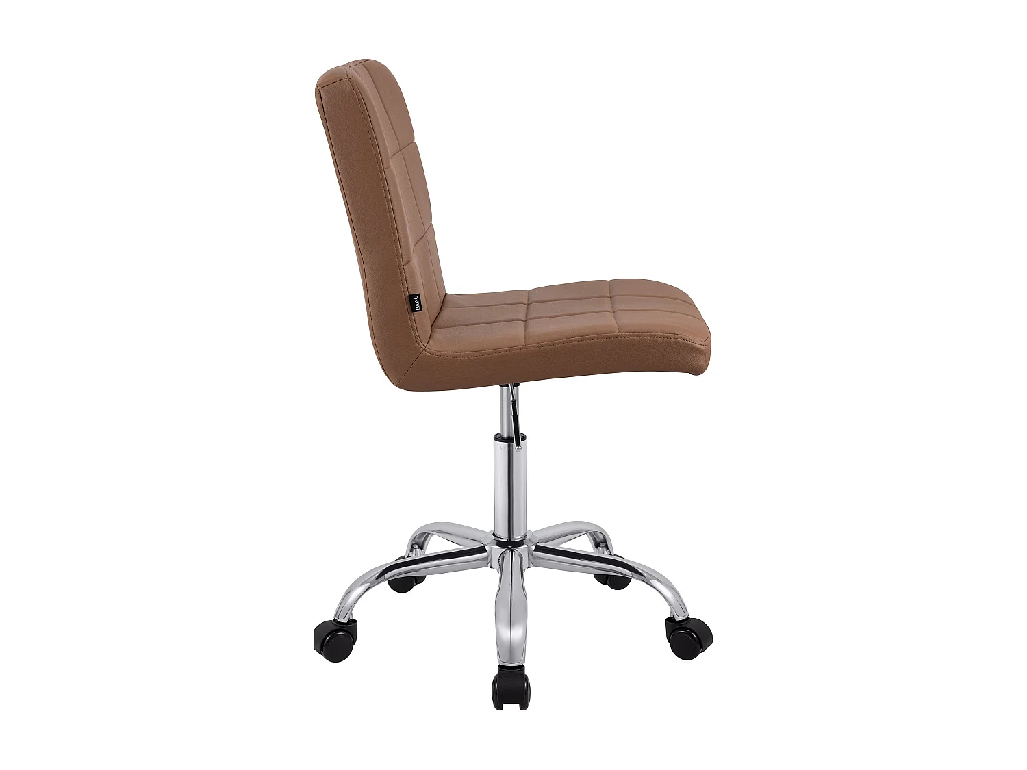 Chaise de bureau - Similicuir - Marron clair - Darfield