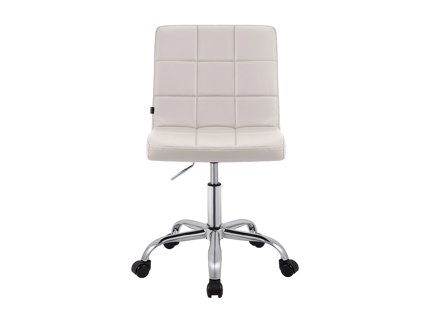 Chaise de bureau - Similicuir - Blanc - Darfield