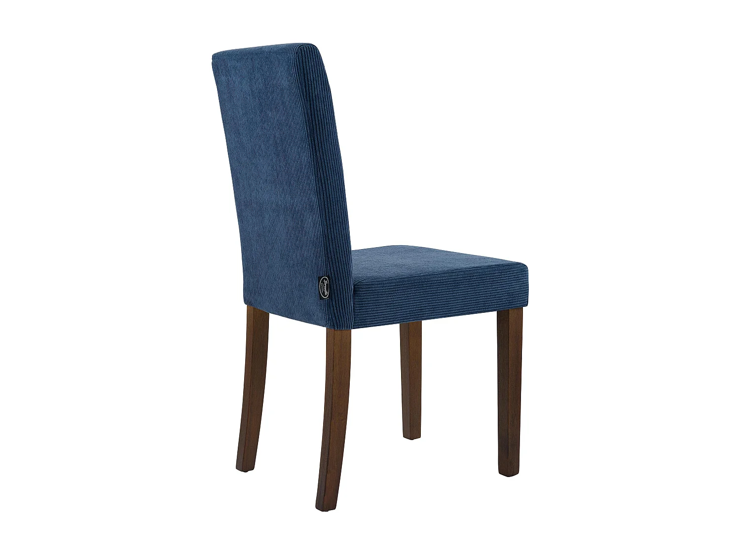 Lot de 2  chaise salle à manger - Cordon & Antique foncé - Bleu - Ina