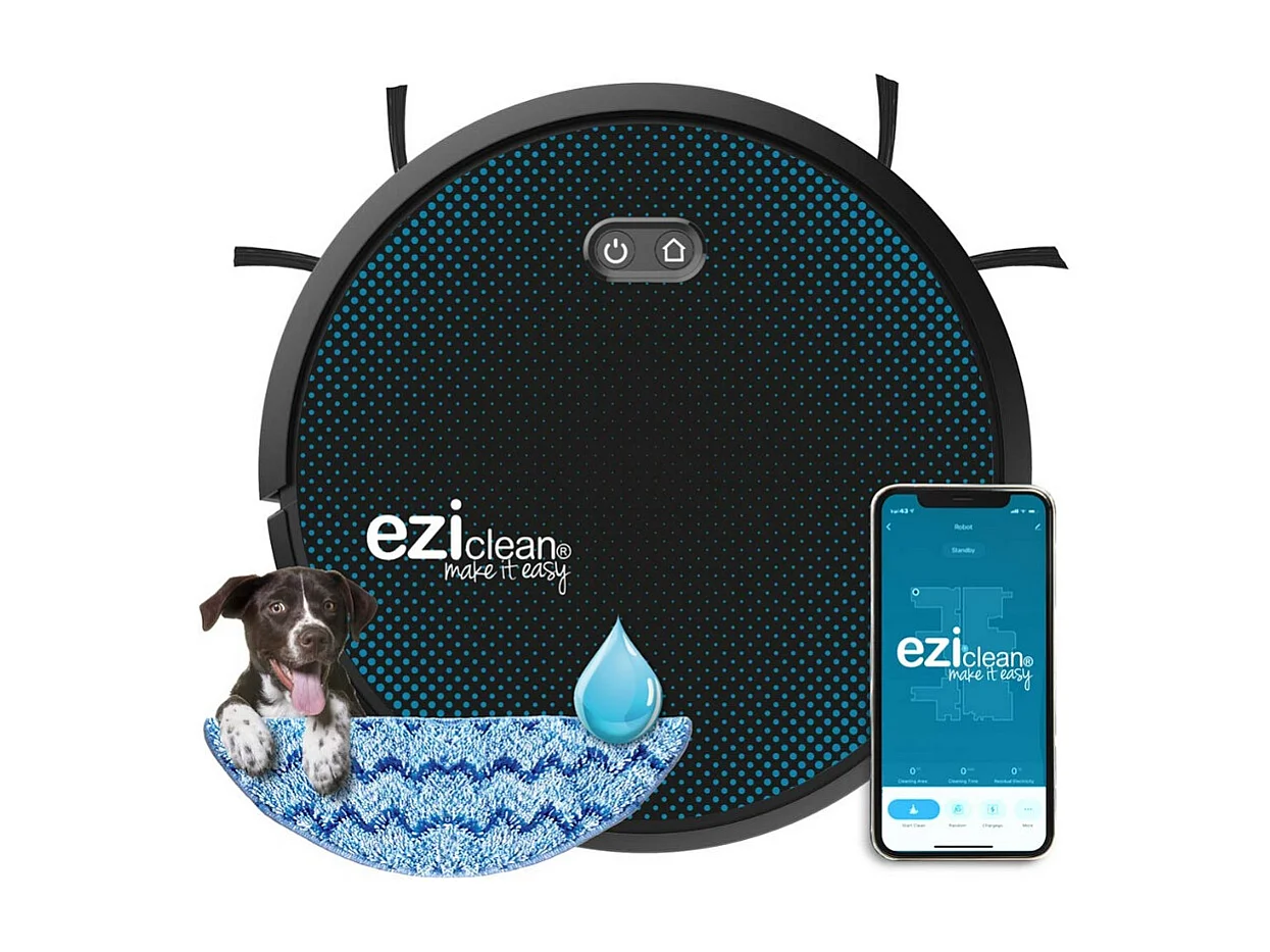 E.ziclean Aspirateur/laveur robot connecté - AQUACONNECTX550