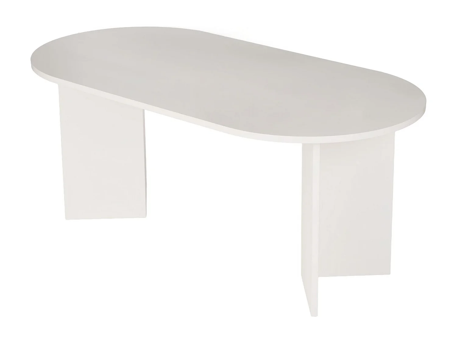 Table à manger en bois "Sablin" - 180 x 89 x 75 cm - Bois Blanc