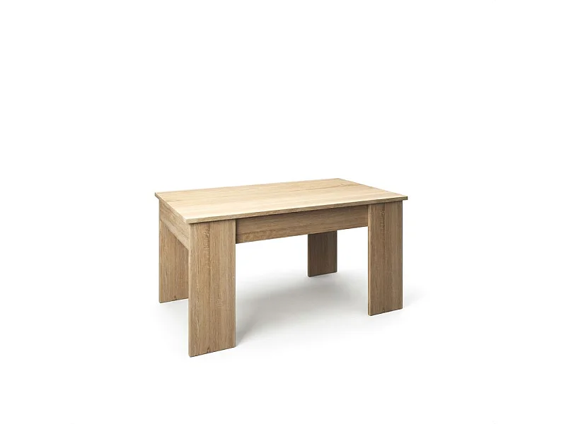 Mesa de centro elevable en roble canadian Norak Roble Canadian