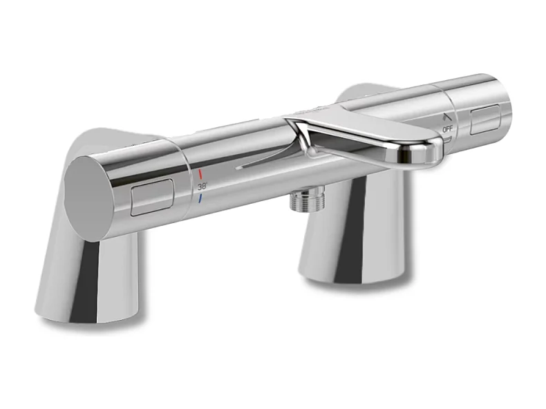 Mitigeur baignoire thermostatique VILLEROY ET BOCH Universal rond avec colonnettes