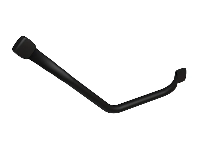 Barre d'appui coudée 135° PELLET Mana Noir mat