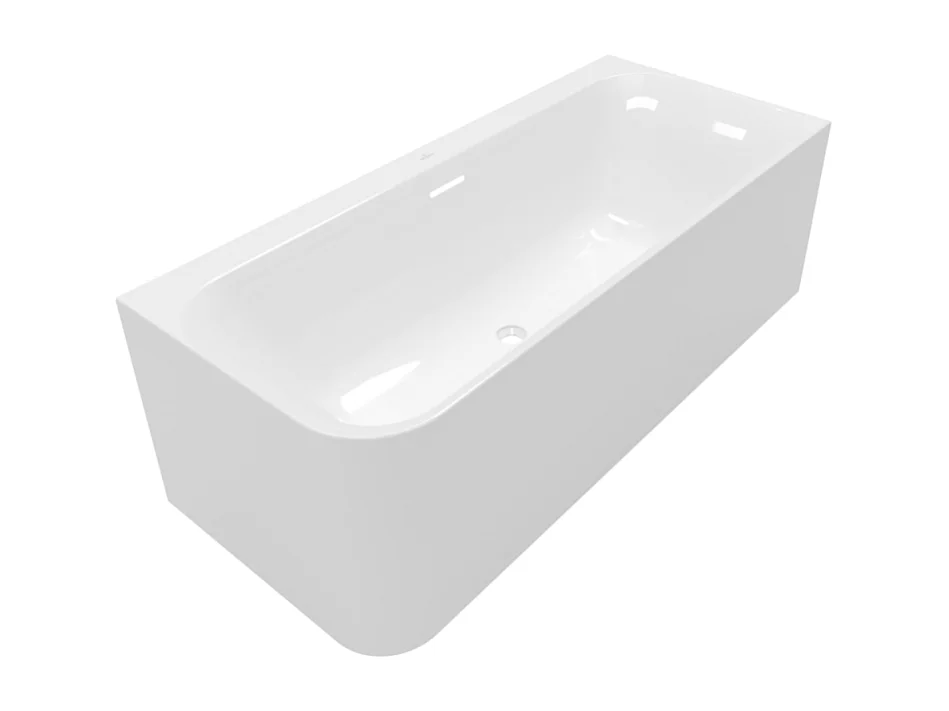 Baignoire semi-îlot d'angle VILLEROY & BOCH Loop & Friends version droite