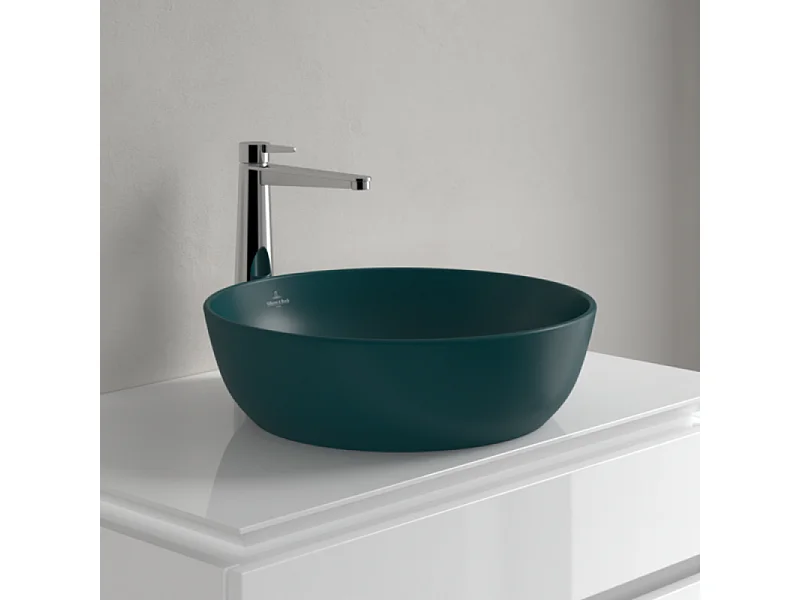Vasque ronde à poser VILLEROY ET BOCH Artis Vert Teal
