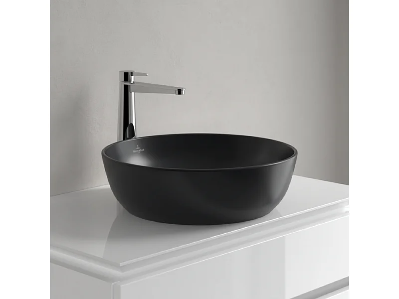 Vasque ronde à poser VILLEROY ET BOCH Artis Noir mat