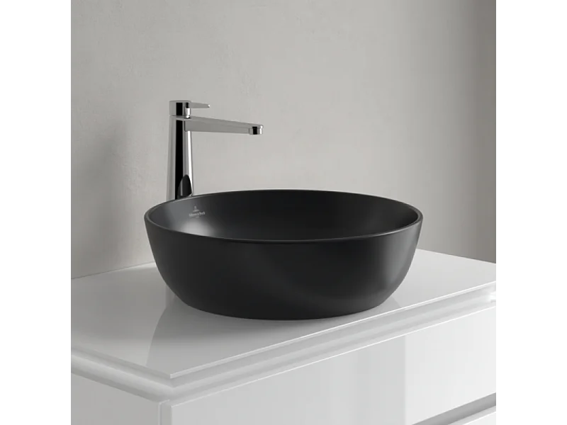 Vasque ronde à poser VILLEROY ET BOCH Artis Noir mat