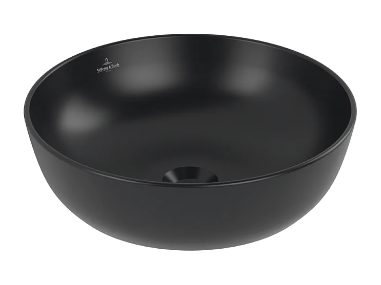 Vasque ronde à poser VILLEROY ET BOCH Artis Noir mat