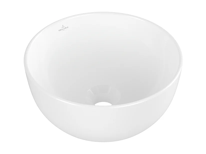 Vasque ronde à poser VILLEROY ET BOCH Artis 32,5cm Stone White CeramicPlus