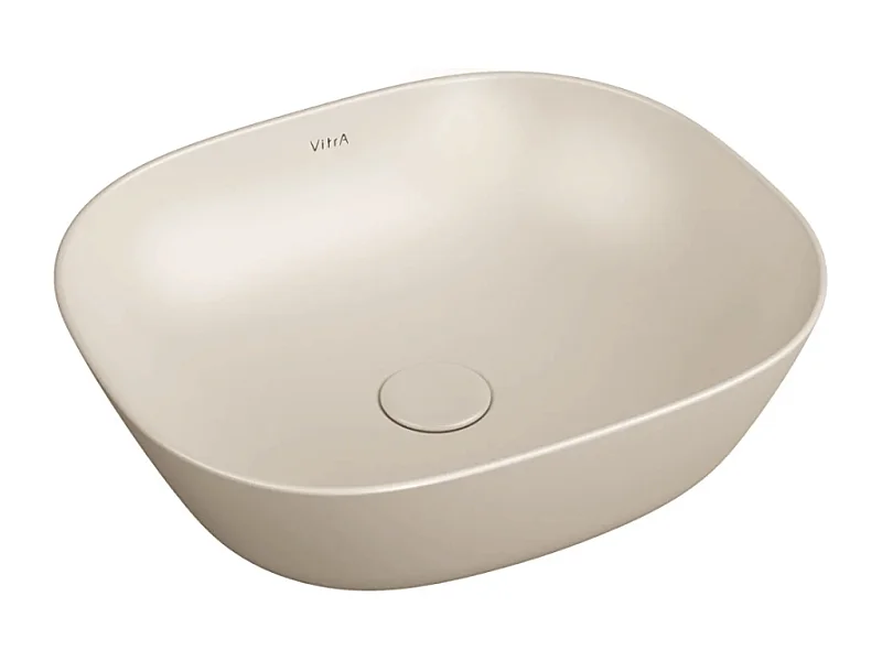 Vasque à poser rectangulaire VITRA Plural sable