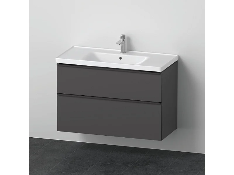 Meuble vasque 58 cm DURAVIT D-Neo Gris mat