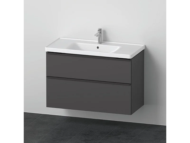 Meuble vasque 58 cm DURAVIT D-Neo Gris mat