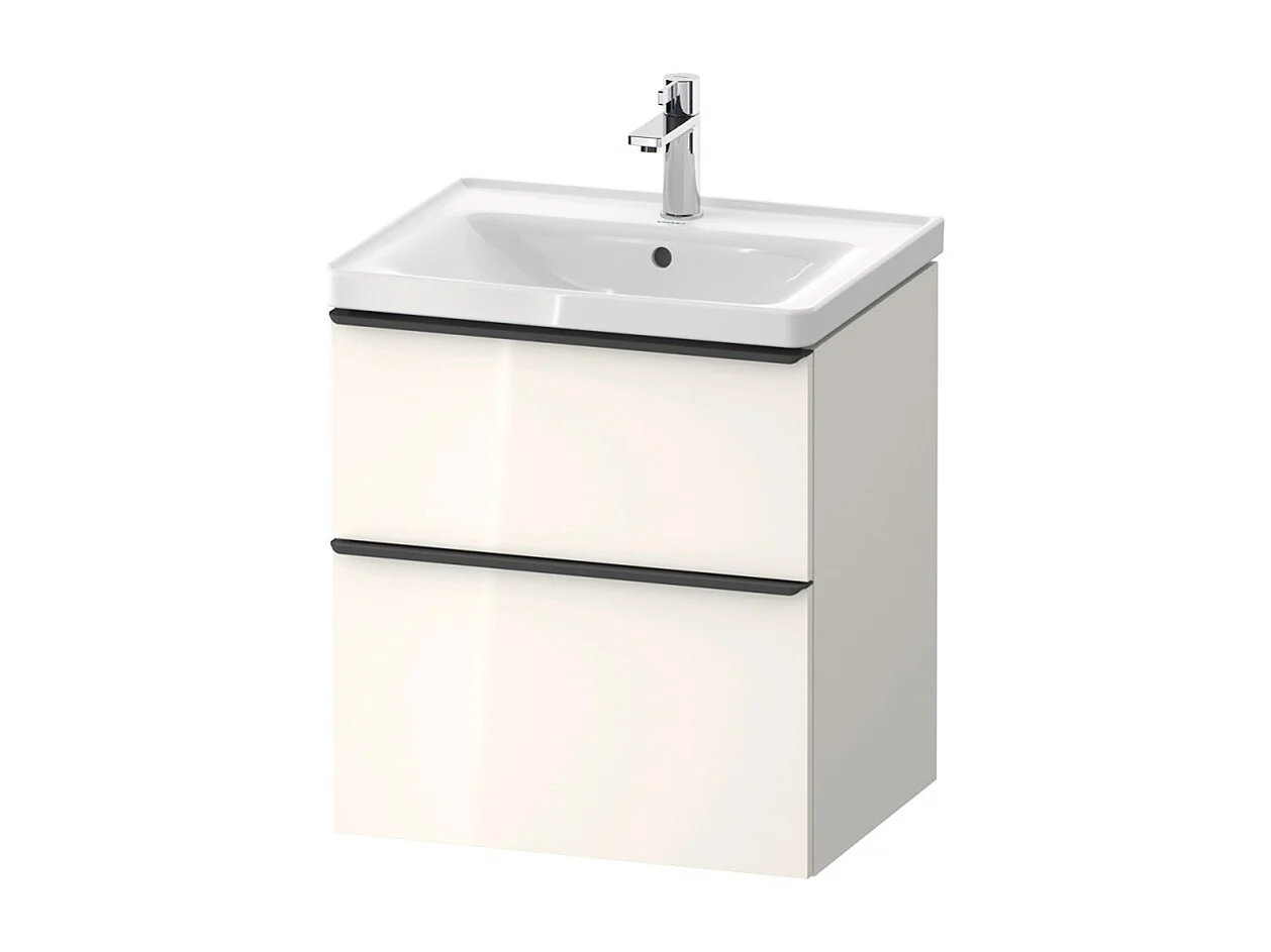 Meuble vasque 58 cm DURAVIT D-Neo Blanc brillant