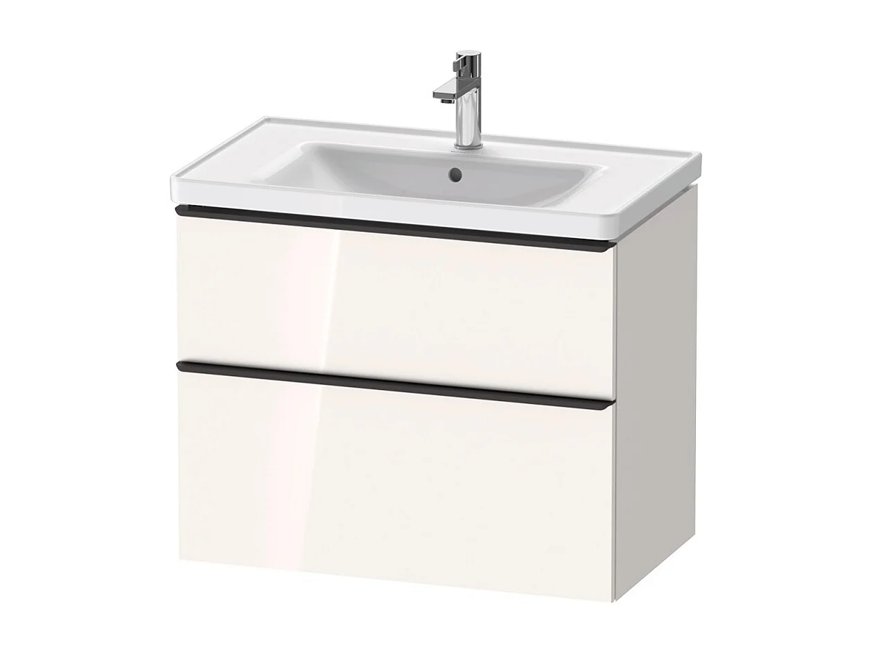 Meuble vasque 78 cm DURAVIT D-Neo Blanc brillant