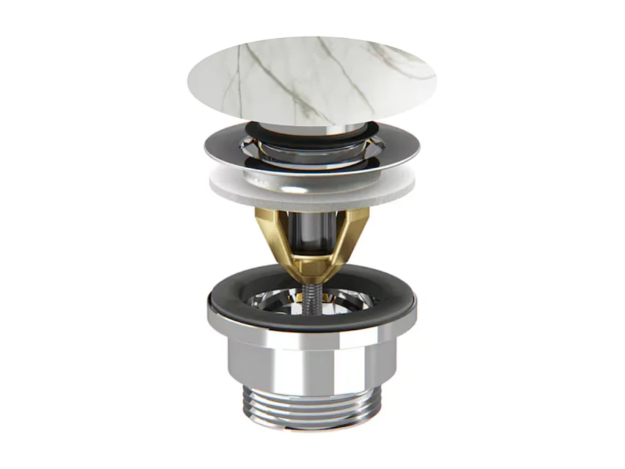 Bonde de vidage click JACOB DELAFON marbre sculptural