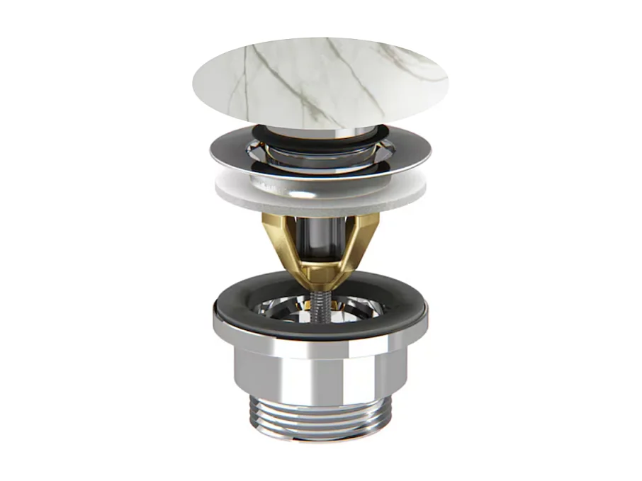 Bonde de vidage click JACOB DELAFON marbre sculptural