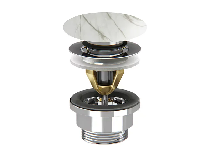 Bonde de vidage click JACOB DELAFON marbre sculptural