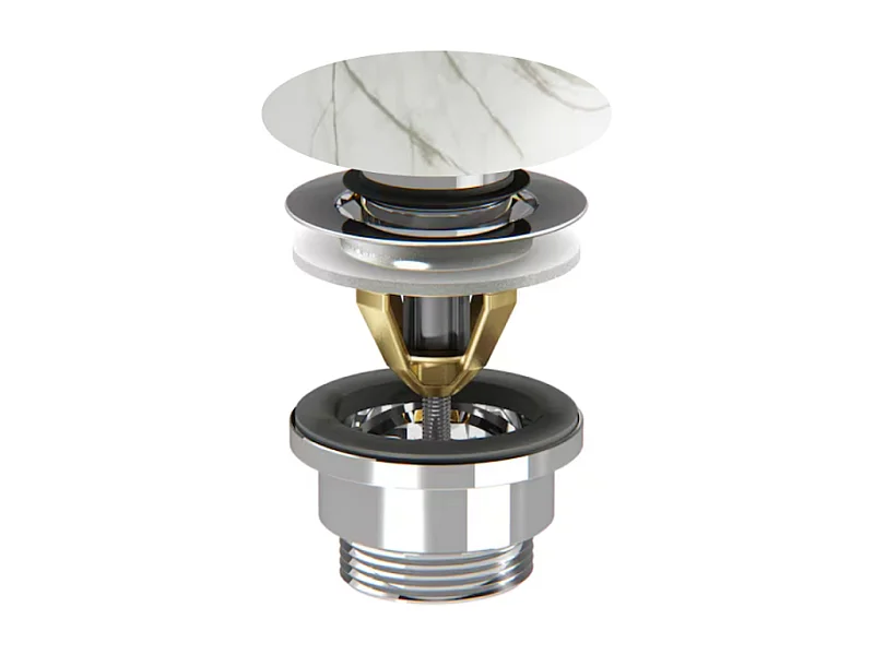 Bonde de vidage click JACOB DELAFON marbre sculptural