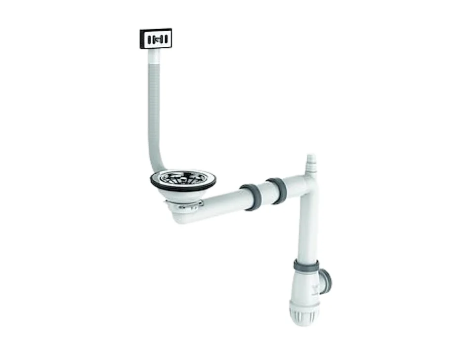 Vidage évier 1 cuve VALENTIN 90 mm avec trop plein