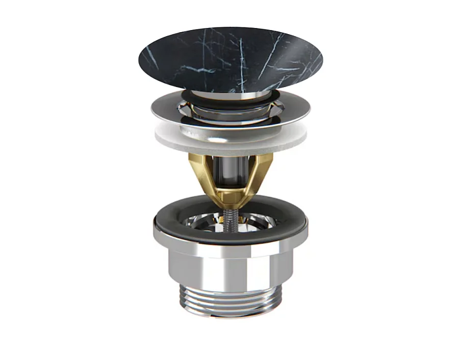 Bonde de vidage click JACOB DELAFON marbre orage