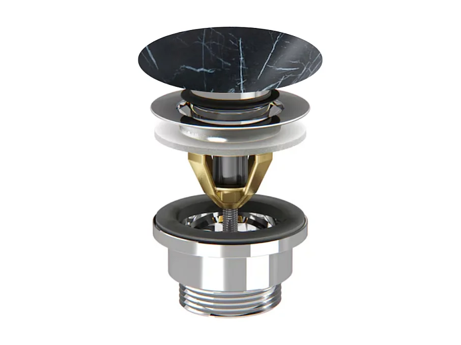 Bonde de vidage click JACOB DELAFON marbre orage