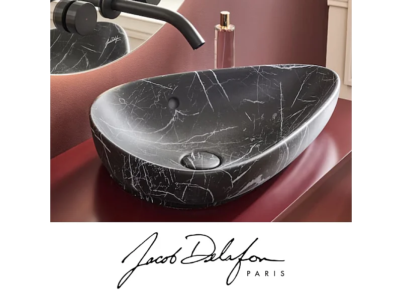 Bonde de vidage click JACOB DELAFON marbre orage