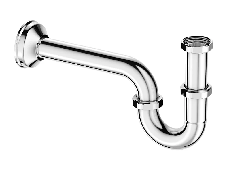 Siphon JACOB DELAFON Cléo 1889 chrome