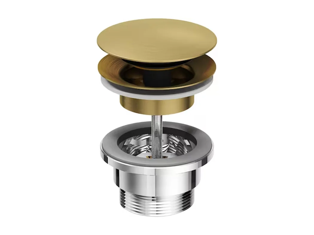 Bonde de vidage click JACOB DELAFON Laiton brossé